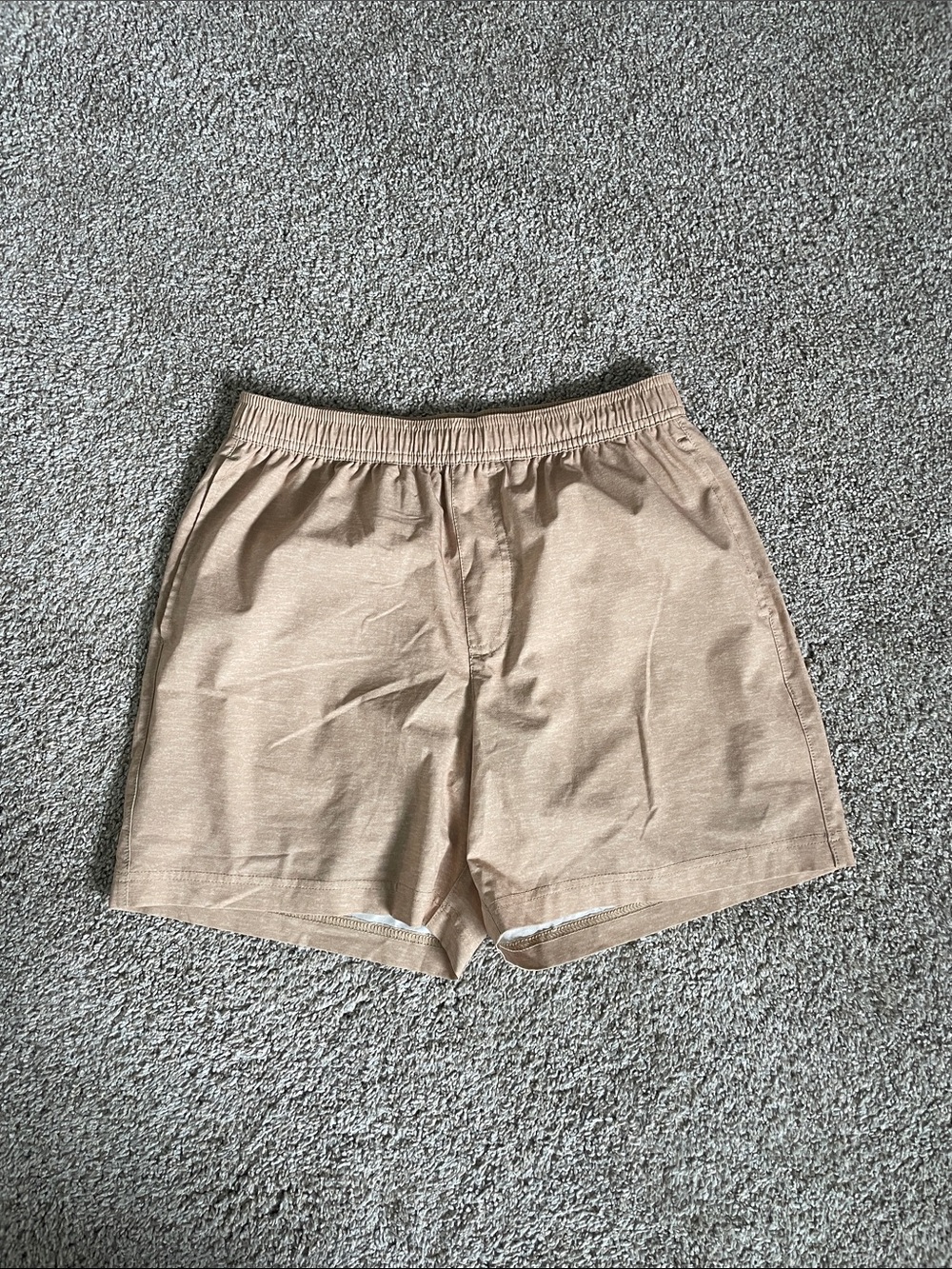 Chubbies Men's Tan Ultimate Training Shorts with Liner